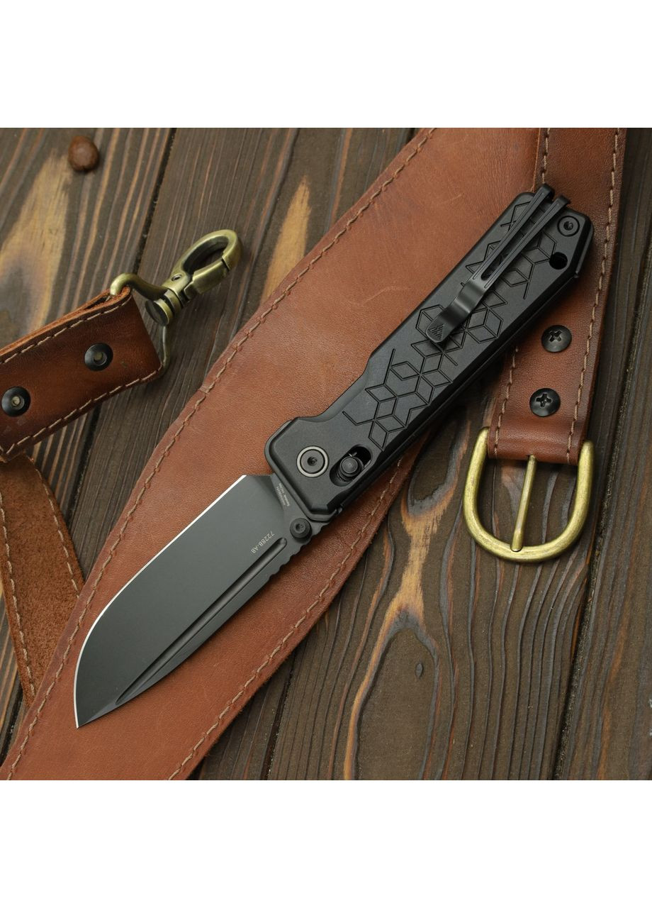 Нож Складной Rubik 7228B-AB (14C28N, Aluminum) Sanrenmu (362045506)