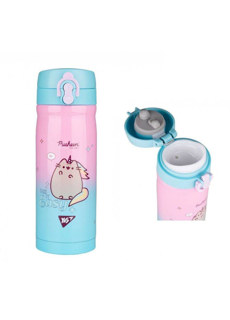 Термос "Pusheen" 350 мл удобный и компактный (708198) Yes (345650945)