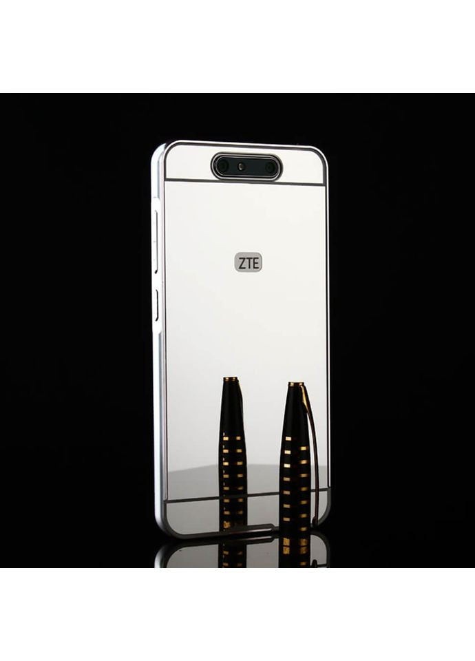 Металевий бампер з акрилової вставкою для ZTE Blade V8 Silver Epik (361903940)