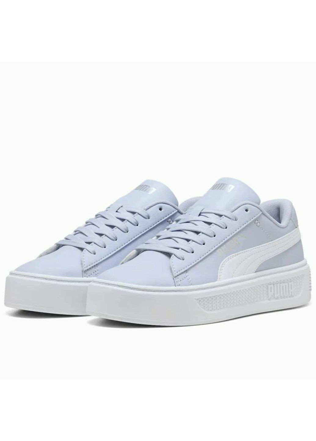 Кросівки жіночі Smash Platform V3 Light Blue 390758-20 Puma блакитні (364837453)