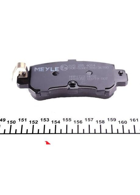Комплект тормозных колодок Meyle (365726638)