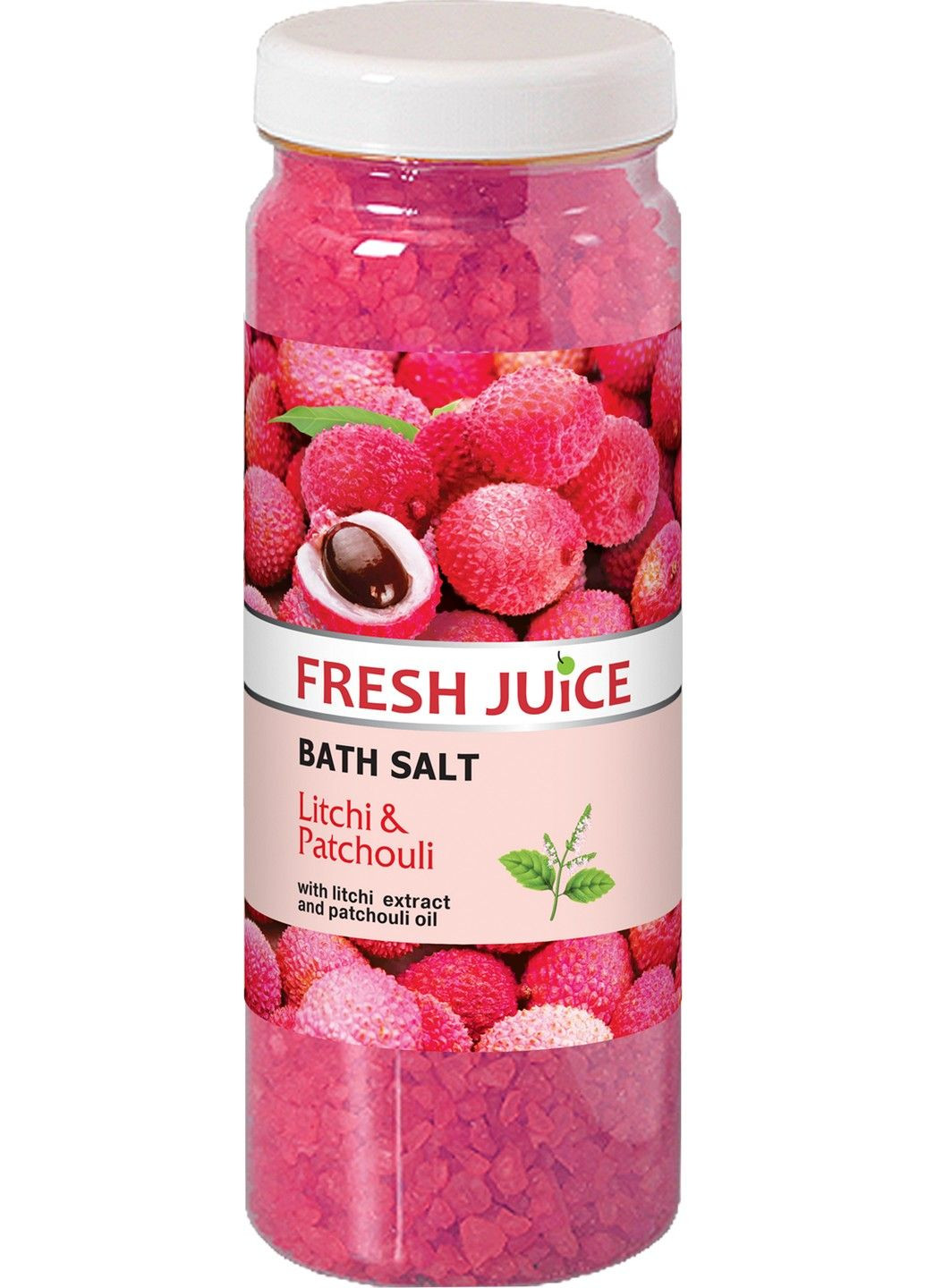 Соль для ванн Litchi&Patchouli 700 г Fresh Juice (284735038)