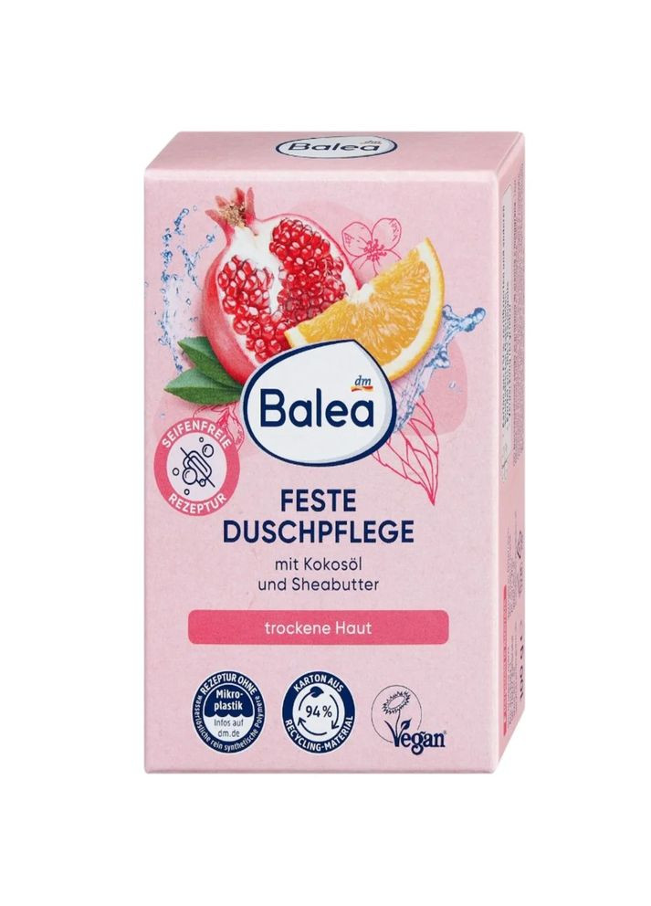 Твердое мыло для сухой кожи с уходовыми маслами, 100 г Balea (368293558)