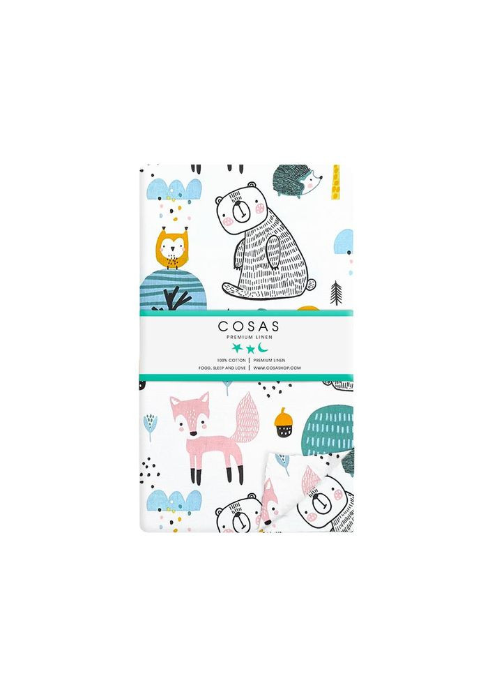 Наволочка на подушку 40х60 FOREST ANIMALS (4822052068281) Cosas (366961868)