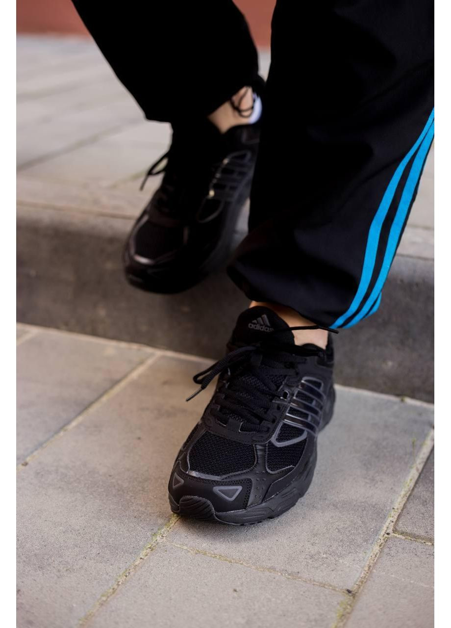 Чорні Осінні кросівки чоловічі adidas originals response cl black адідас No Brand
