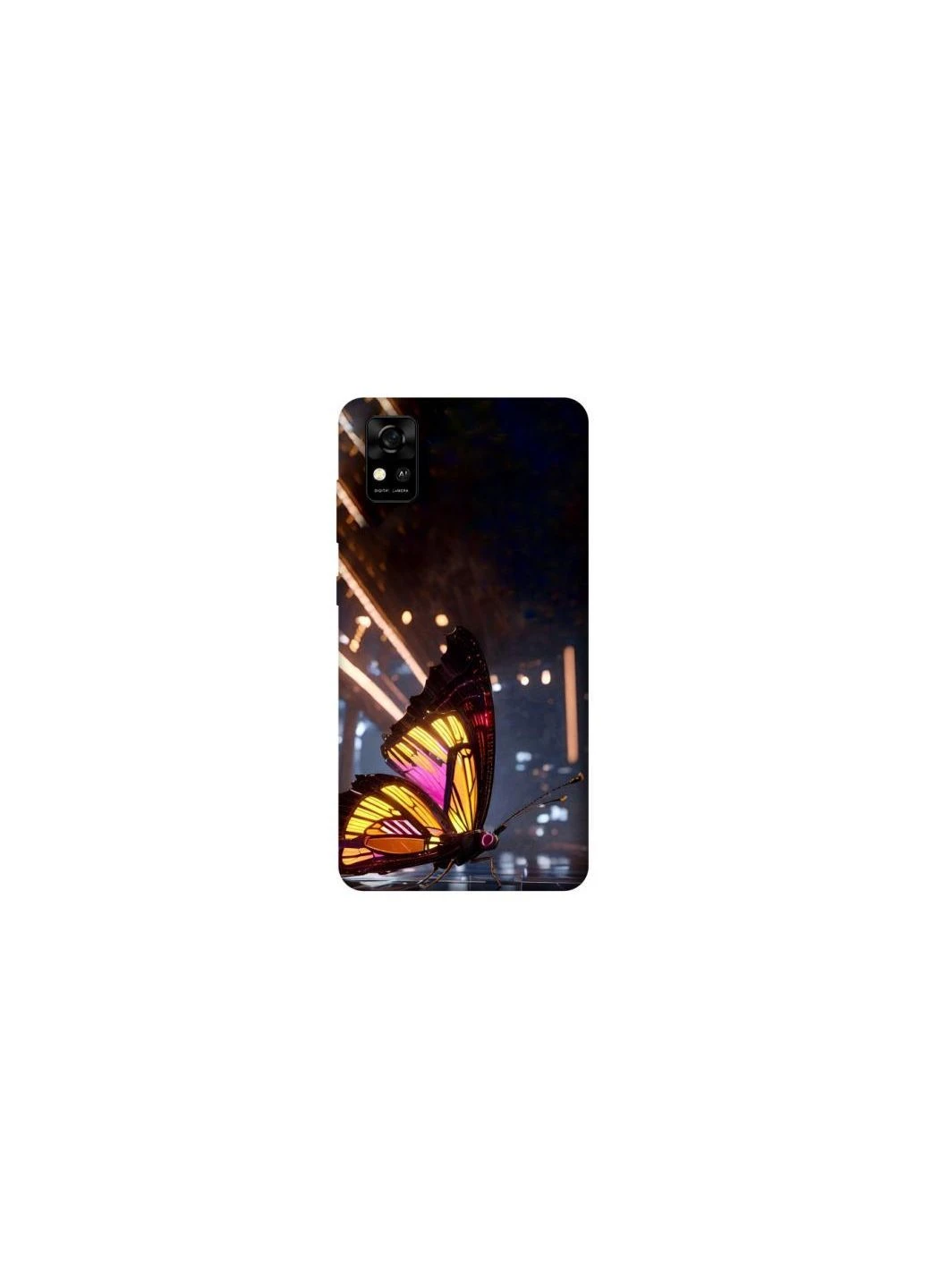 Чохол на ZTE Blade A31 Cyber butterfly Frontalka (375892699)