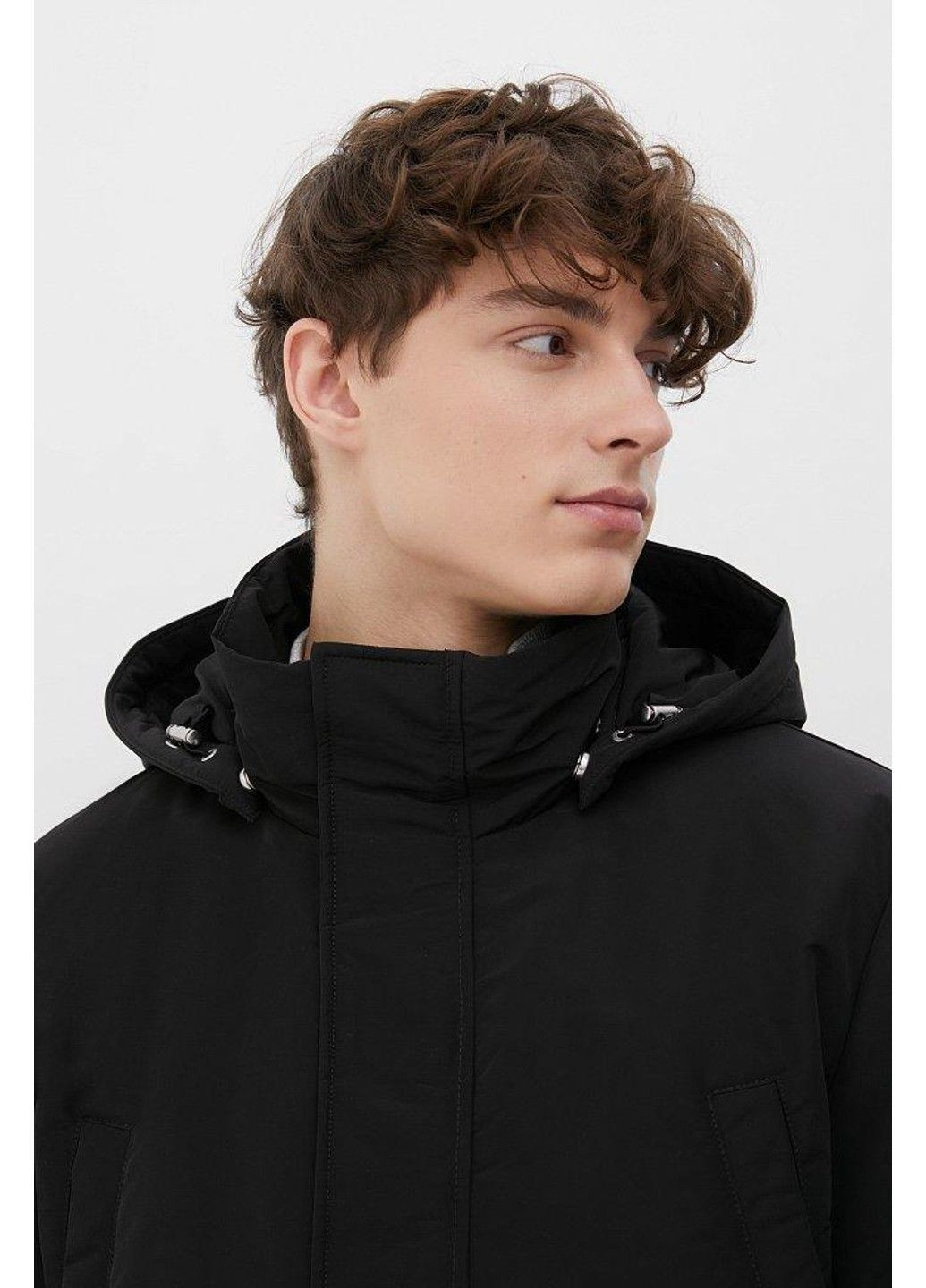 Черная демисезонная парка fbc21010-200 Finn Flare