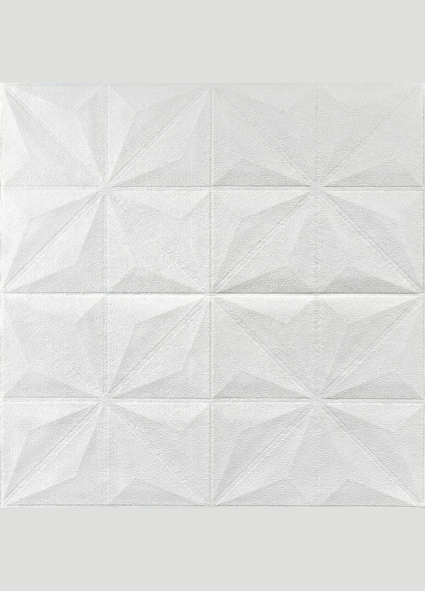 Самоклеющаяся декоративная потолочностеновая 3D панель звезды 700x700x5мм (116) SW-00000008 Sticker Wall (292564545)