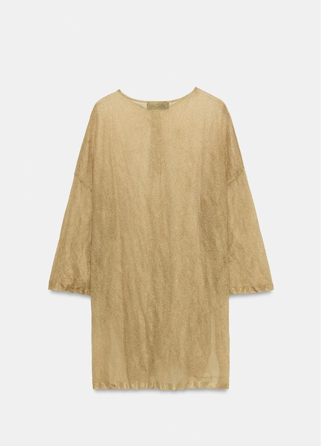 Золотой летний свитер Zara