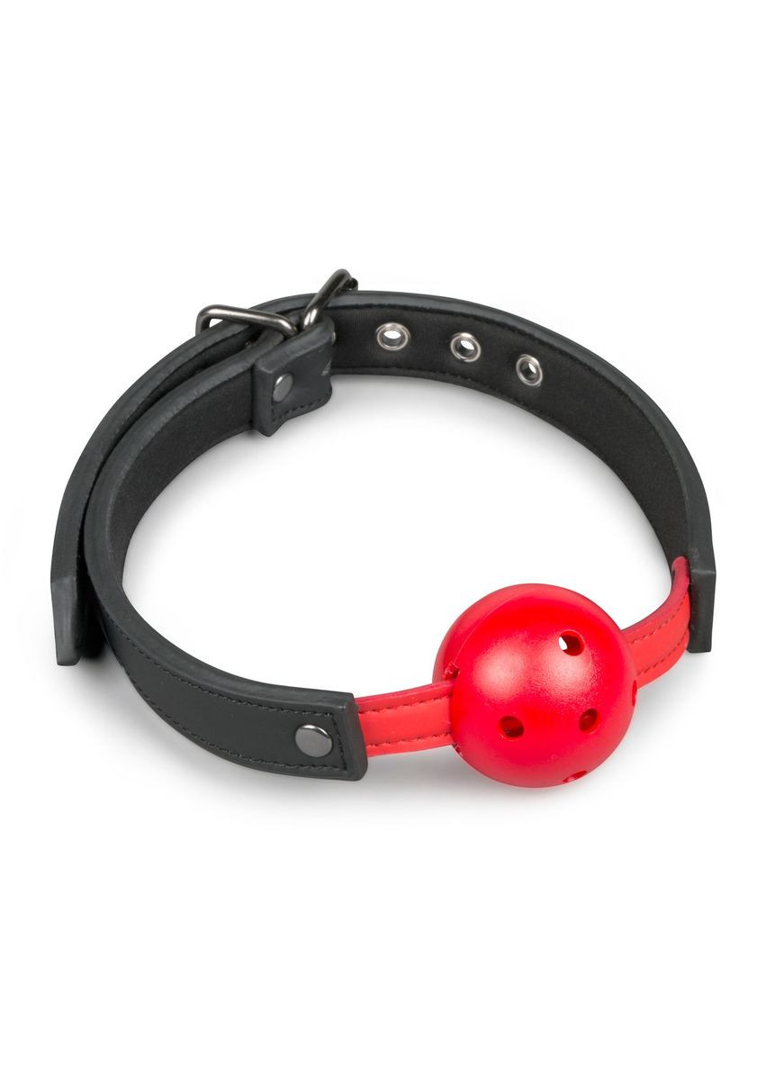 Кляп Ball Gag With PVC Ball Red - CherryLove EasyToys (293293837)