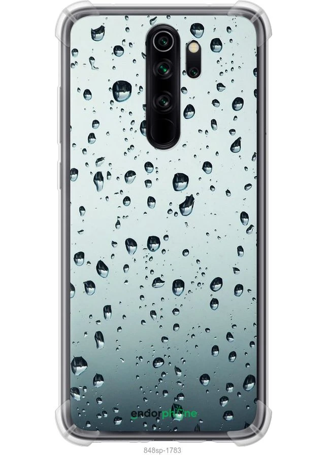 Чехол на Xiaomi Redmi Note 8 Pro Стекло в каплях "848sp-1783-70447" Endorphone (369146853)