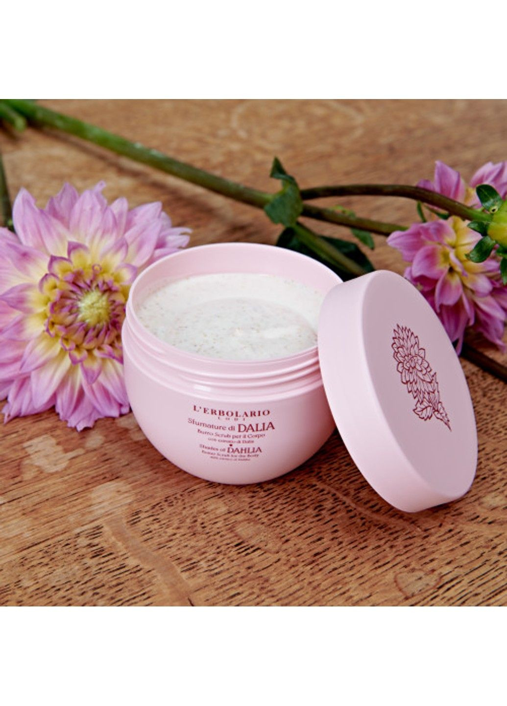 Масляный скраб для тела Георгина 150 мл L'erbolario (298056155)