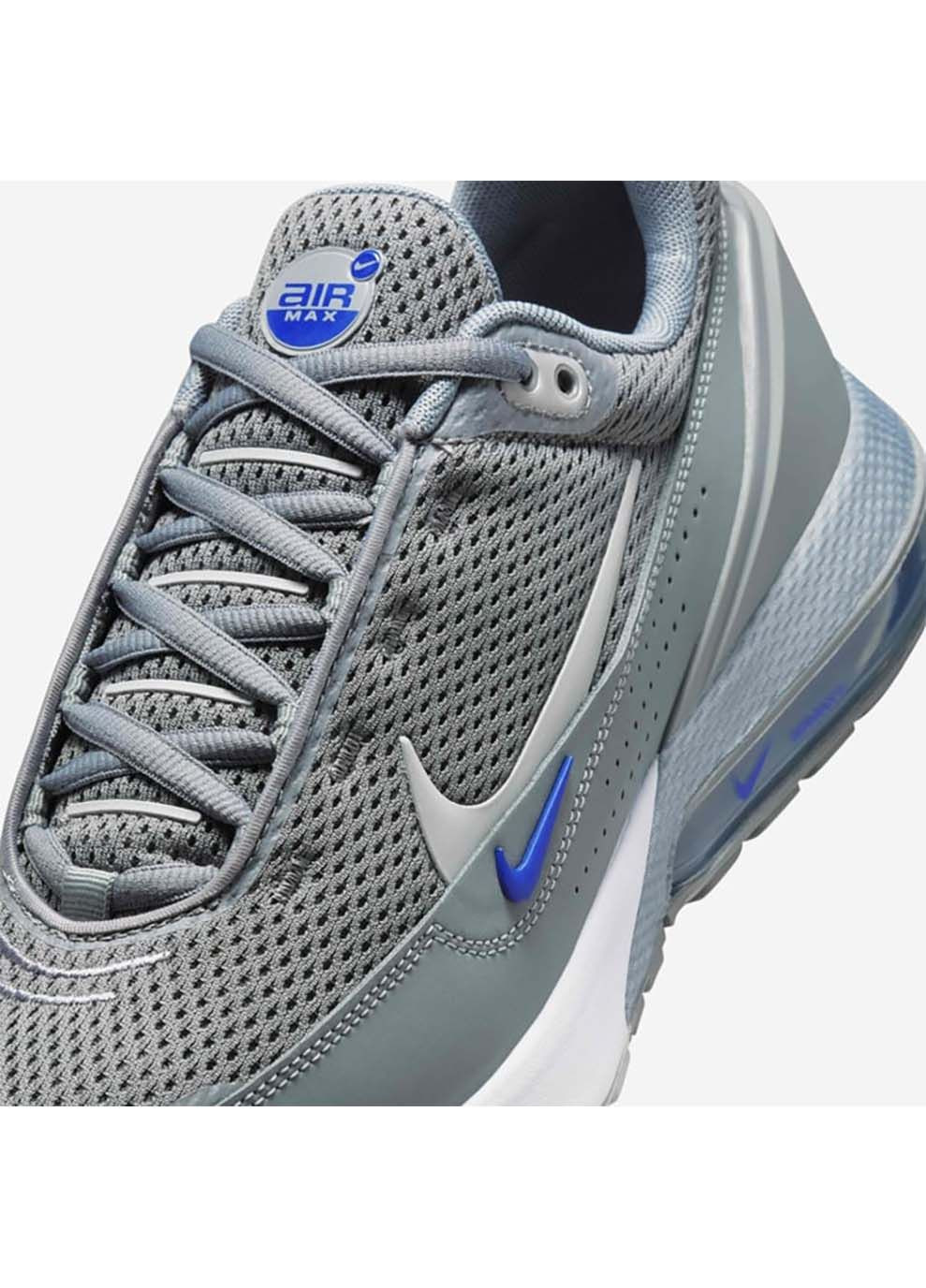 Серые демисезонные мужские кроссовки air max pulse серый Nike