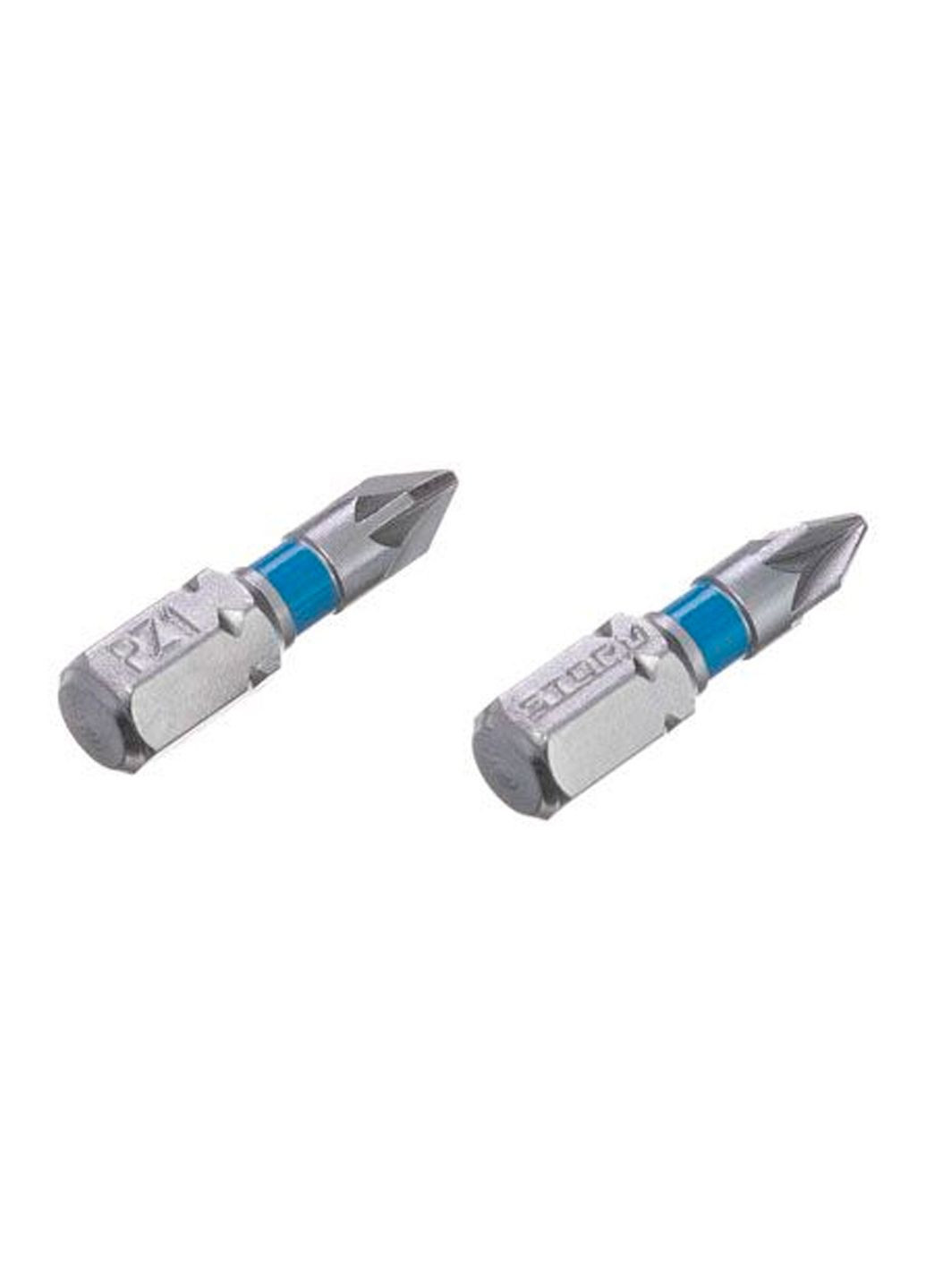 Біта викруткова PZ1 25 мм зі сталі S2 для дриля та шурупокрута (2 шт.) Intertool (332204190)