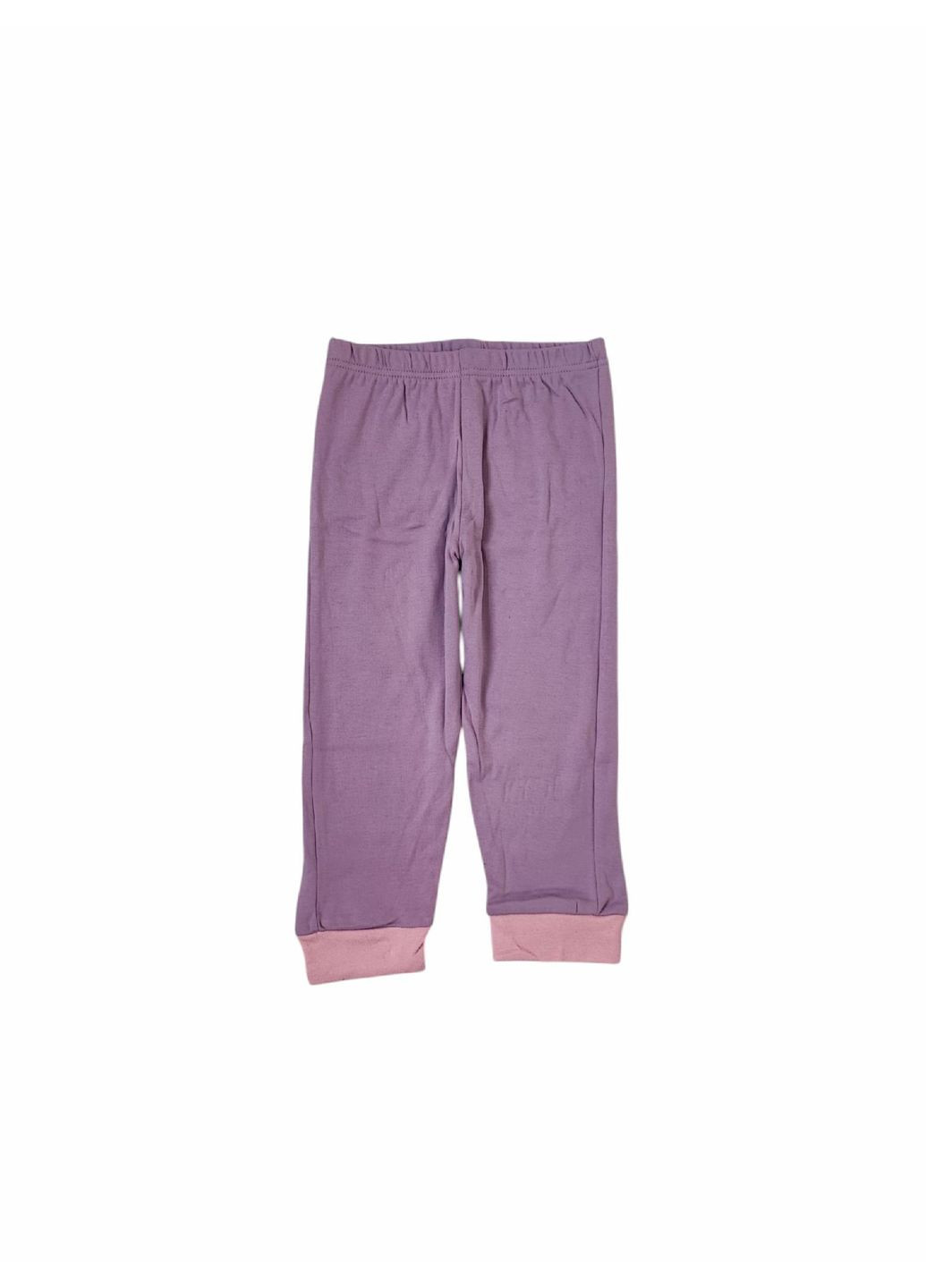 Бузкова всесезон дитяча піжама для дівчинки бузкова (25100410) кофта + брюки Disney