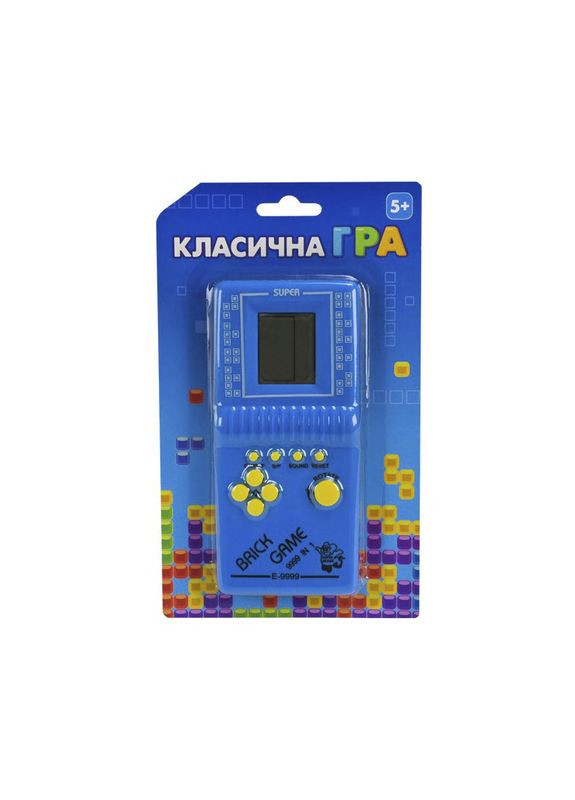 Детская интерактивная игрушка "Классическая игра Тетрис" 725-60(Blue) голубой Bambi (372954001)
