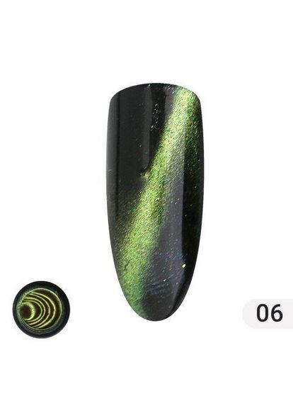 Металлизированное втирание Кошачий глаз №06 Global Fashion (354797677)