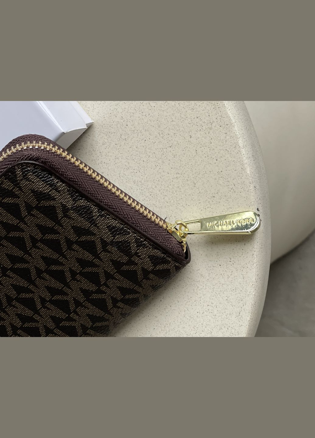 Женский кошелек Майкл Корс коричневый No Brand (318020910)