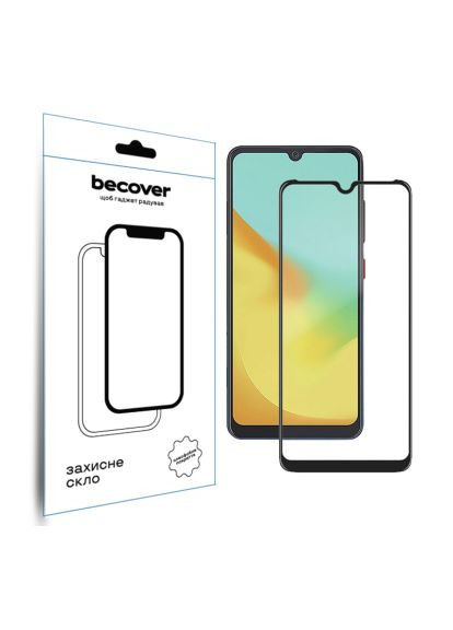 Скло захисне (712313) BeCover ZTE Blade A35/A55 Black (366520853)