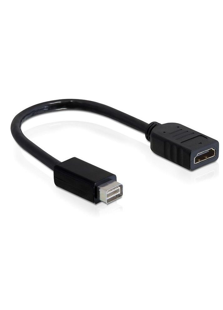 Переходник видео HDMI to DVI mini F/M (мама/папа) 0.2m D=5.5mm Nickel Delock (369645948)