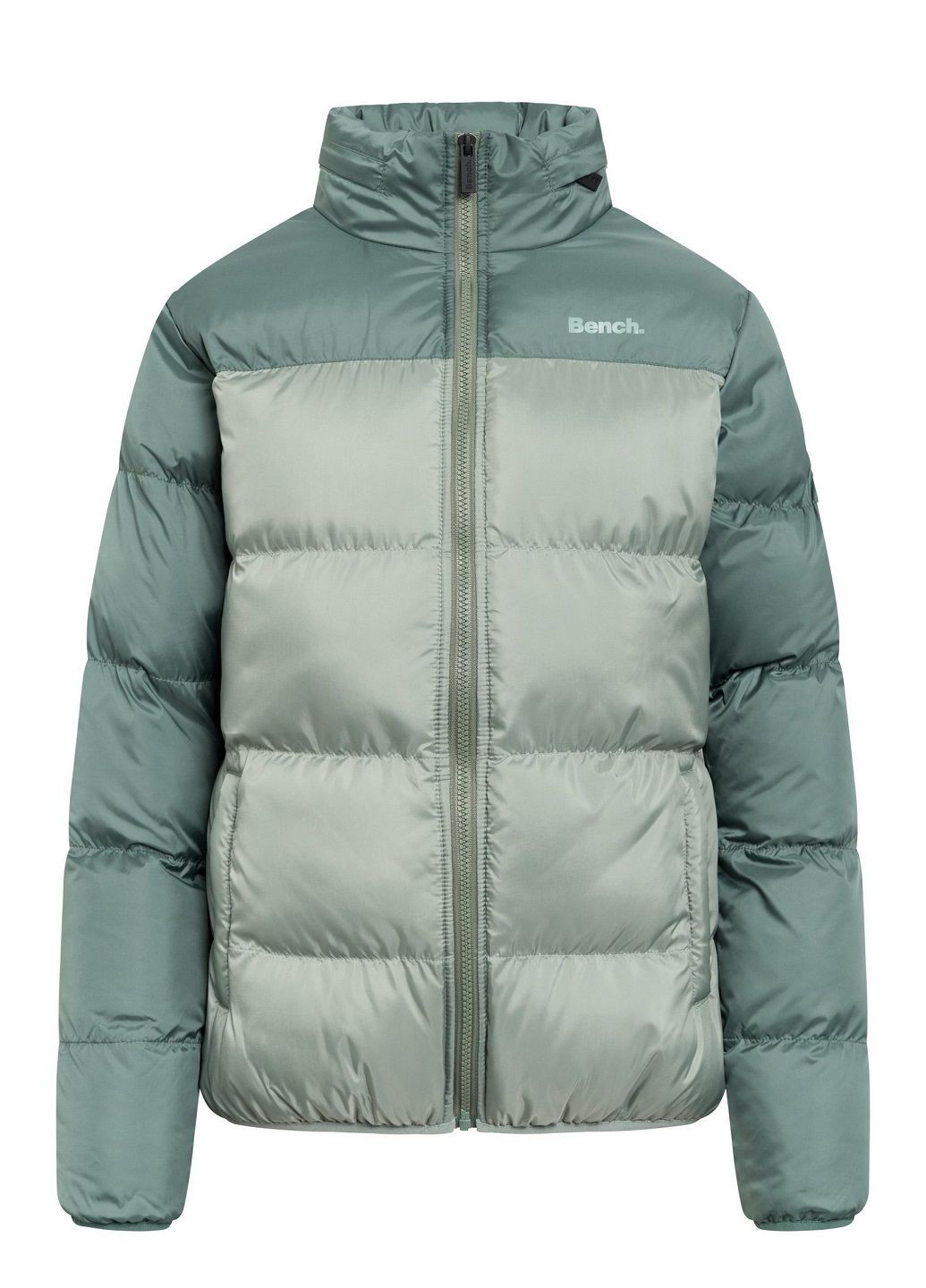 Темно-зеленая демисезонная куртка Bench