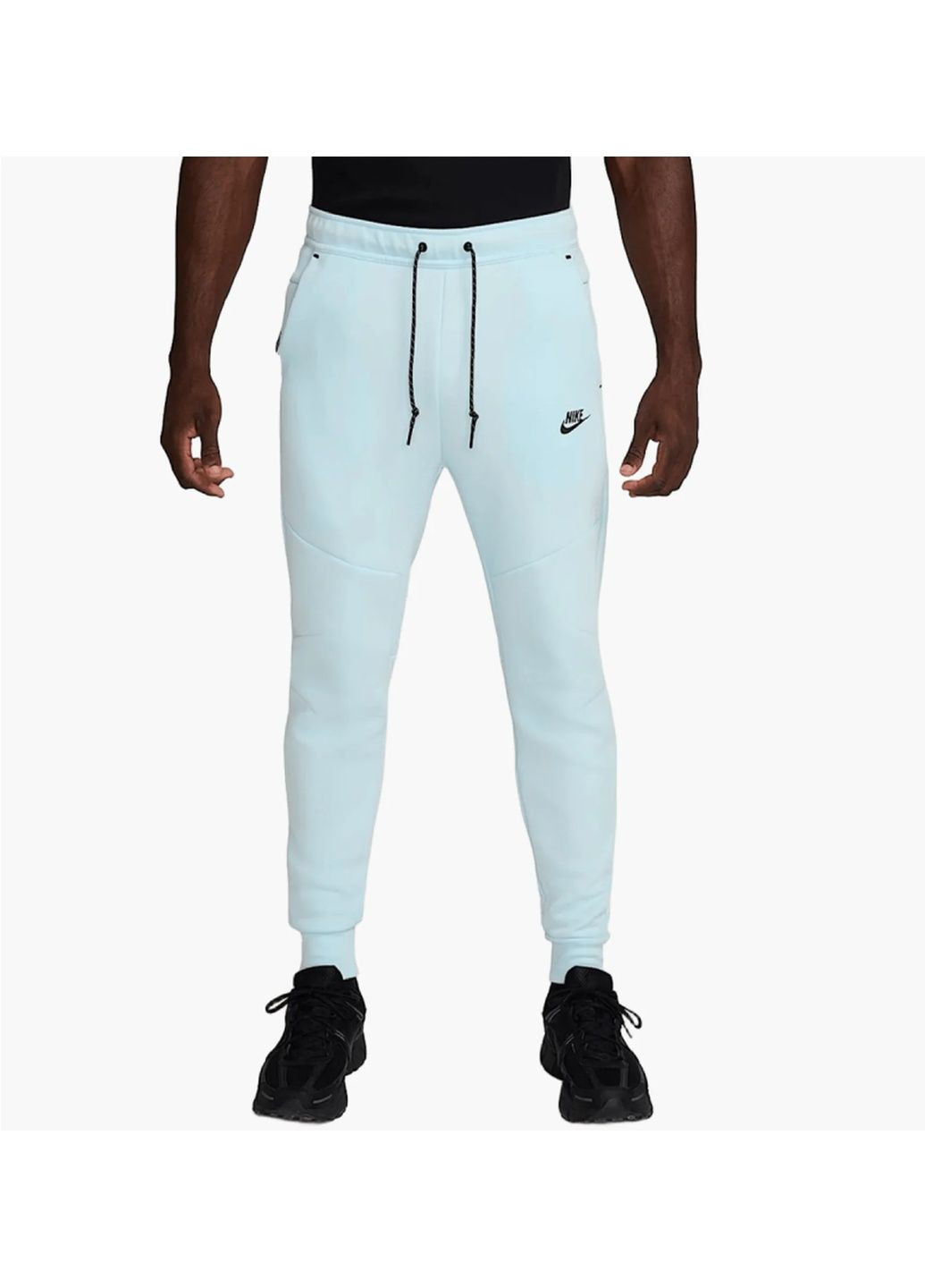 Голубые демисезонные брюки Nike
