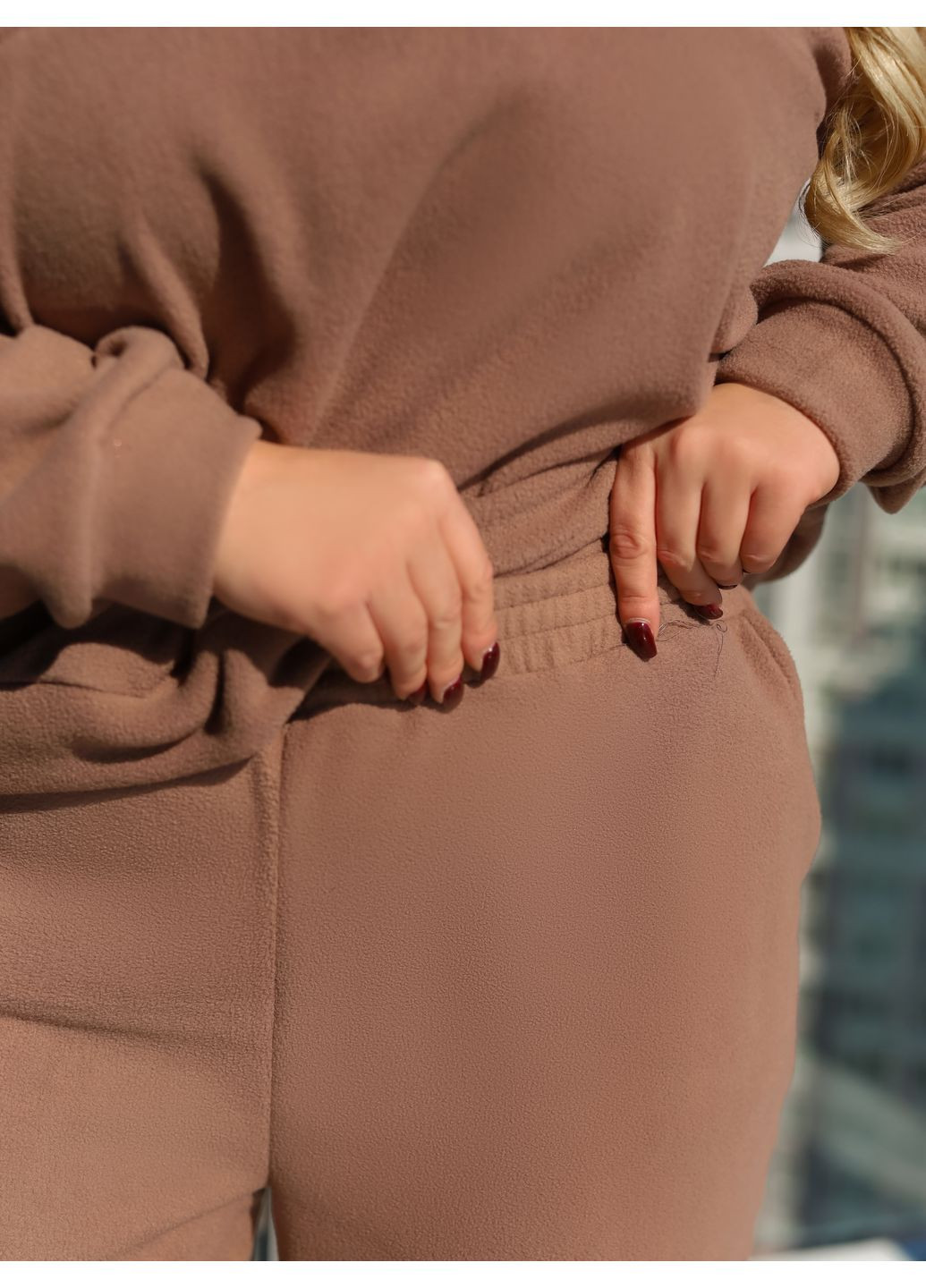 Женский теплый спортивный костюм с кофтой на молнии, размер GF07828 No Brand (366815194)