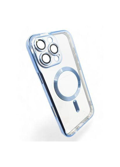 Чехол для мобильного телефона TPU Chrome Case (MagSafe) для iPhone 16 Pro Max Sierra Blue (712087) BeCover TPU Chrome Case (MagSafe) для Apple iPhone 16 Pro (357492252)