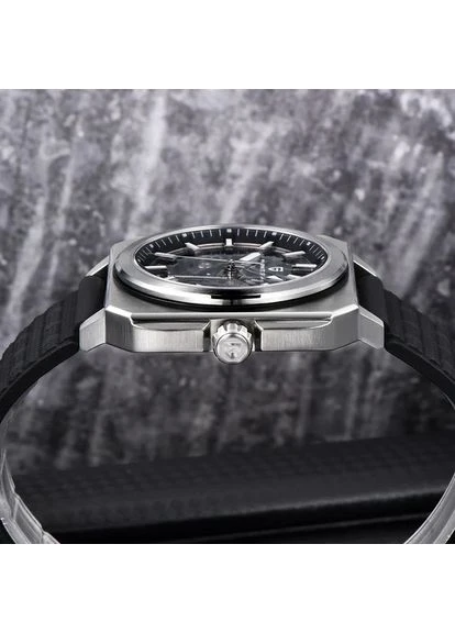 Чоловічий годинник PD-1791 Black-Silver (A-045624) Pagani Design (368994227)