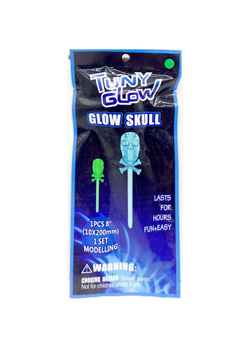 Игрушка Неоновая палочка светится Glow Skull: Череп (GlowSkull) MIC (362433997)