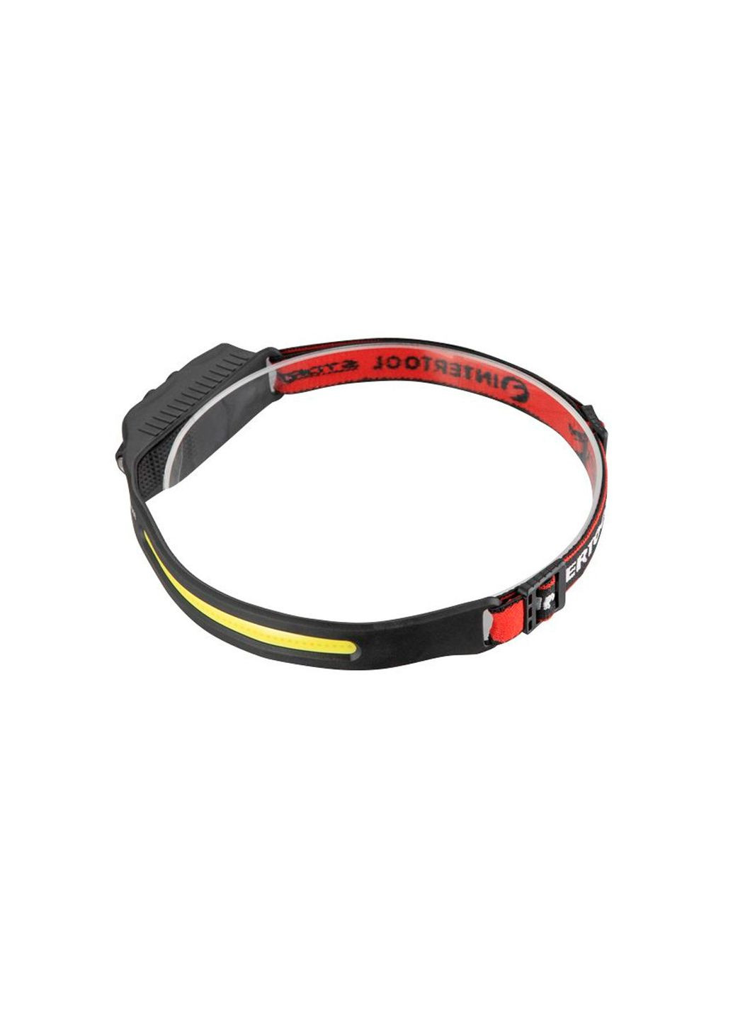 Ліхтар налобний акумуляторний Storm 3 Вт 300 Лм 1200 мA·год для активного відпочинку Intertool (332986933)