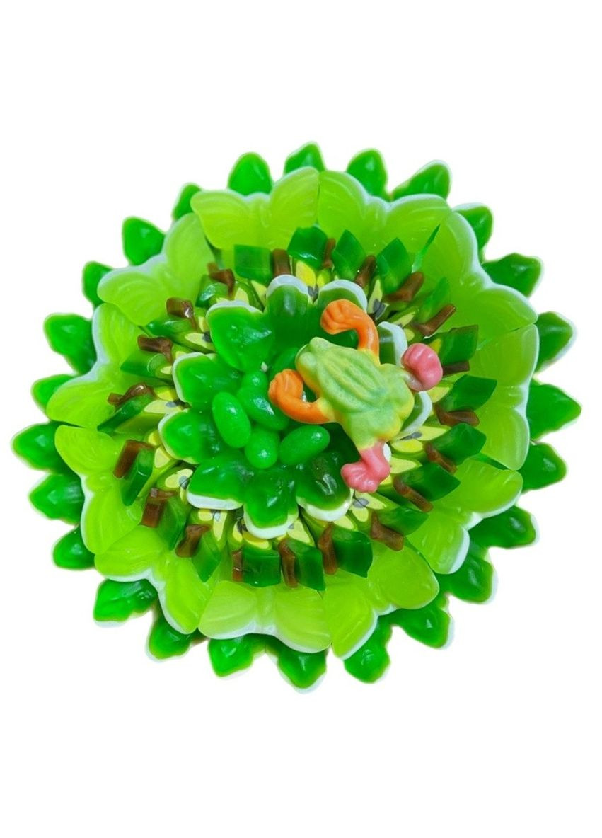 Сладкий букет из мармелада и маршмелоу Радость - 6 Мармеладный Кот 1 кг Мармеладний Кіт (315427631)