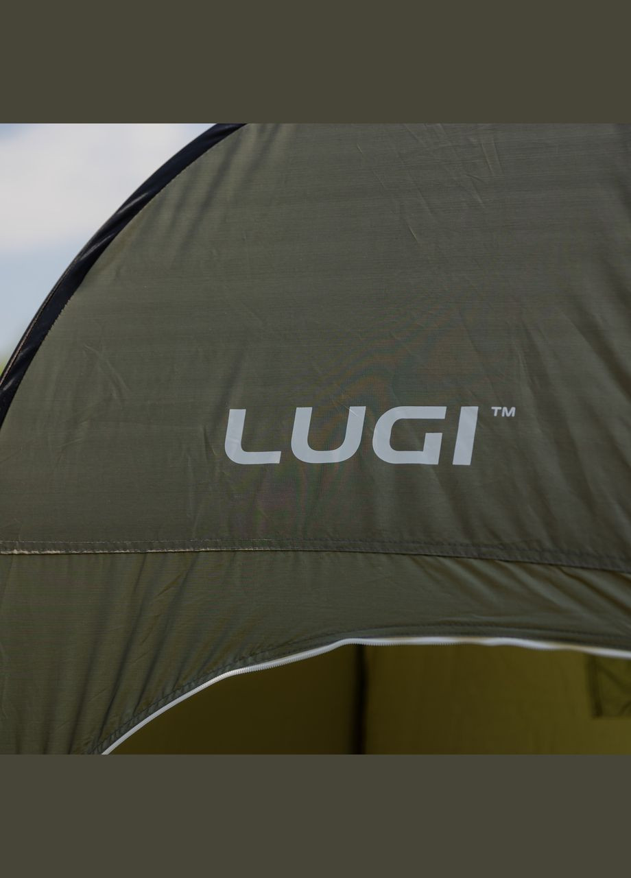 Палатка душ-туалет для кемпинга автомат 120×120×190 (см) тент для душа и туалета туристический LU-015DGR Хаки LUGI (353502662)
