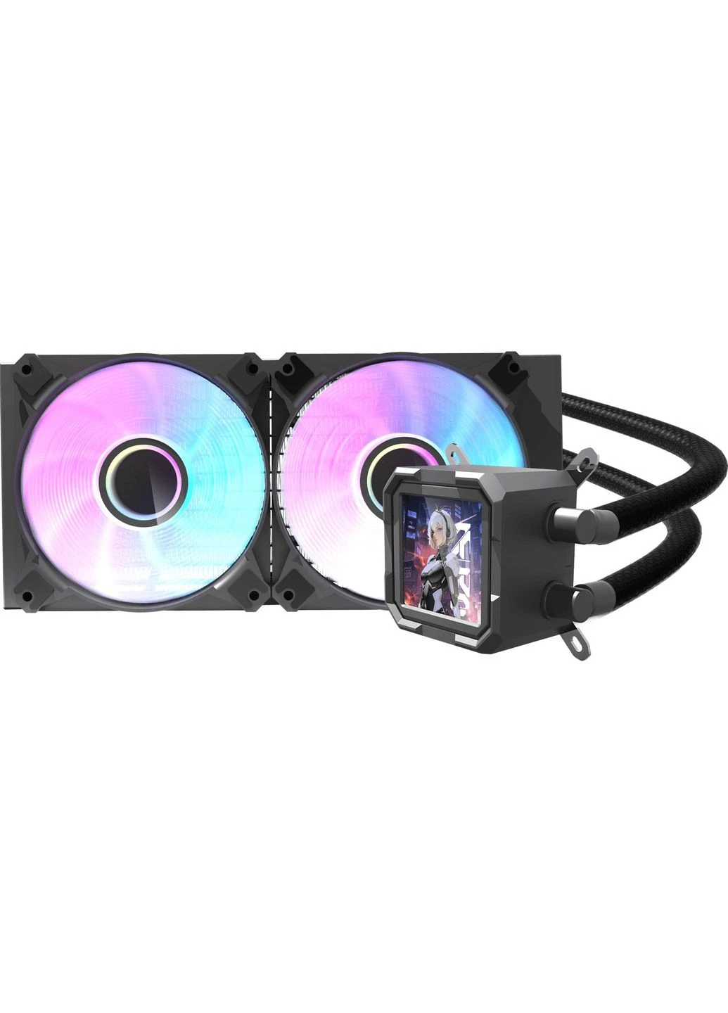 Система водяного охолодження DV240S Black [156589] darkFlash (400939418)