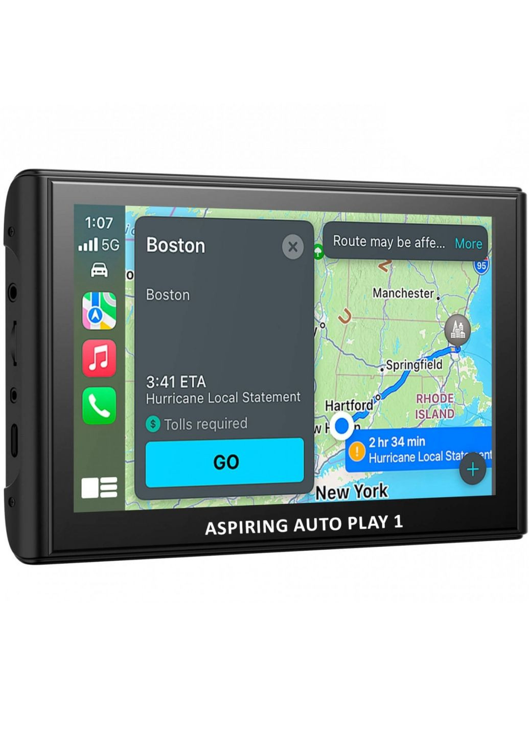 Автомобильный монитор Auto Play 1 Magnet CarPlay Android auto Aspiring (360399568)