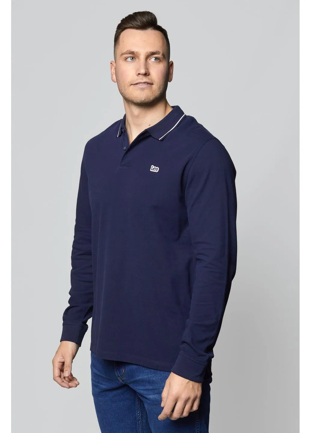 Поло LS Pique Polo Regular Fit (L61VRL35) Lee (376863475)