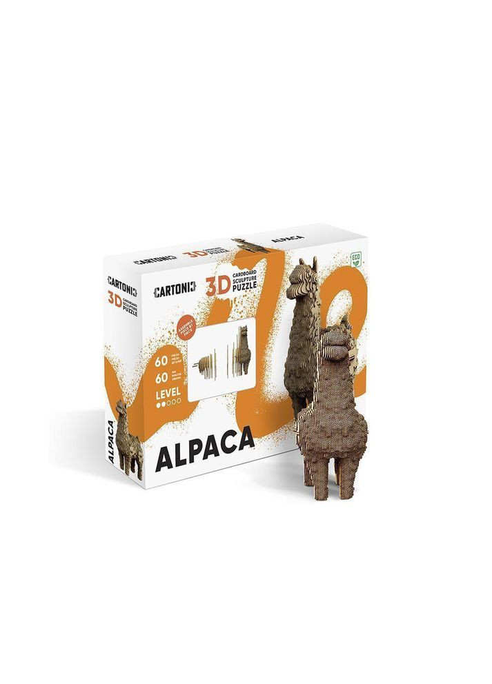 Картонний конструктор " 3D Puzzle ALPACA" Cartonic (313103079)