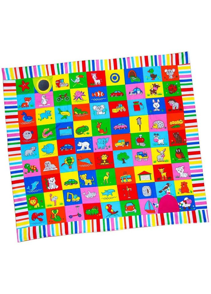 Коврик для игры и развития "Мой мир" МС 090601-09, 92х84 см MAGDUM (338623059)