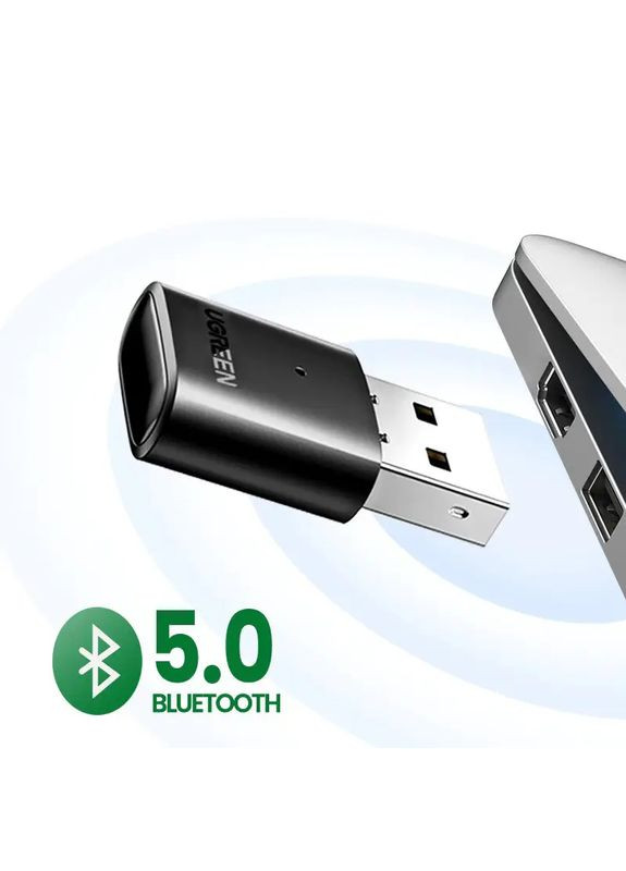 Адаптер (UGR-80889) (UGR-80889) Ugreen CM390 USB Bluetooth 5.0 Adapter (372687056)