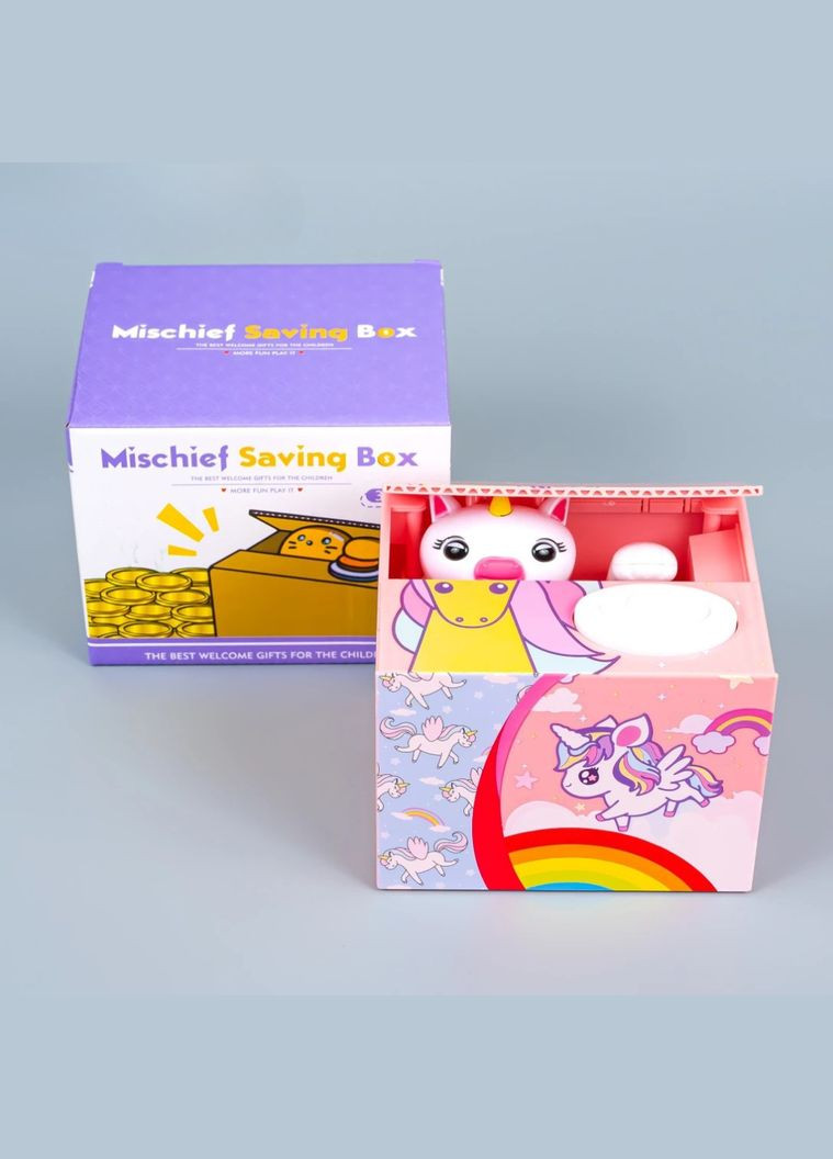 Копилка для монет Единорог 9х12 см No Brand (342065119)