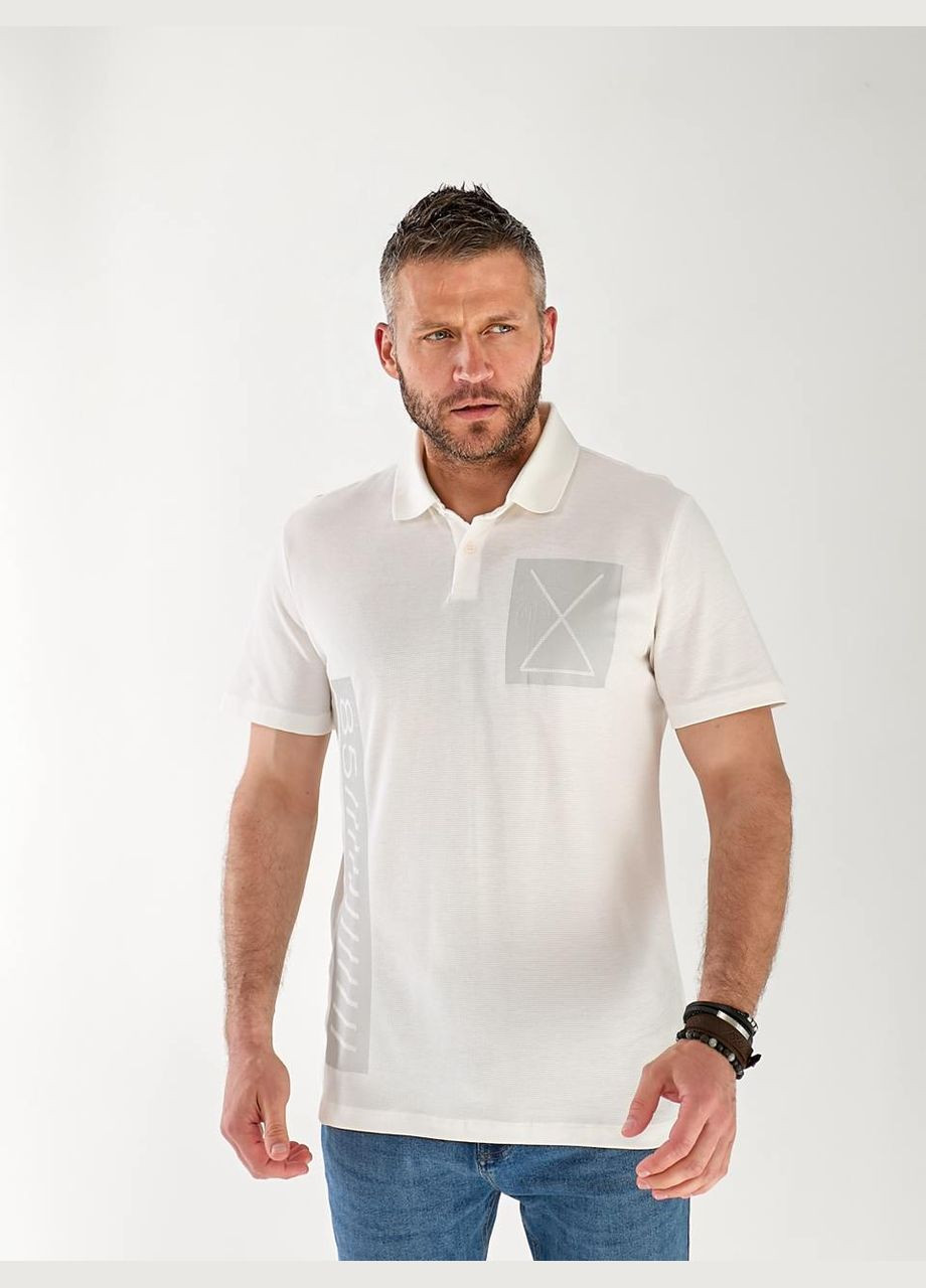 Белая футболка-мужская базовая футболка поло для мужчин Fashion