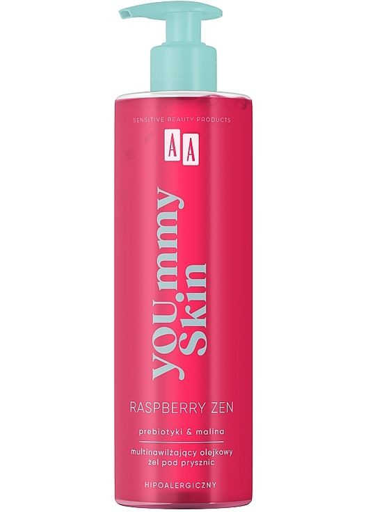 Мультизволожувальний олійний гель для душу YOU.mmy Raspberry Zen 400ml (1198466-139224) AA (368613120)