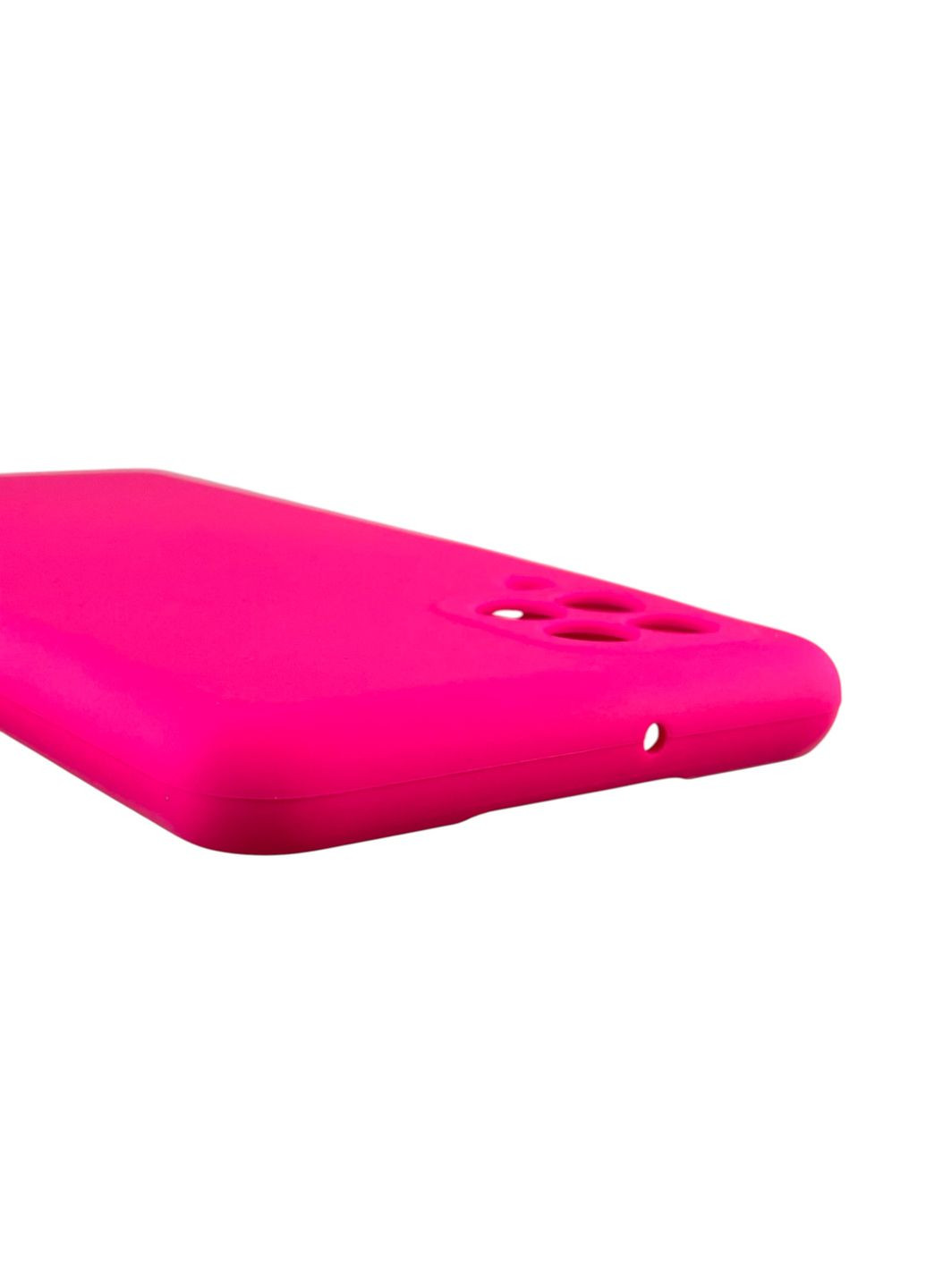 Чехол для Galaxy M32 4G (SM-M325F) силиконовый с микрофиброй нескользящий на самсунг м32 4г малиновый Samsung (366385695)