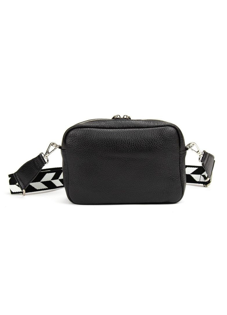 Жіноча шкіряна сумочка з широким ременем Italy RoyalBag f-it-9830 (283295451)