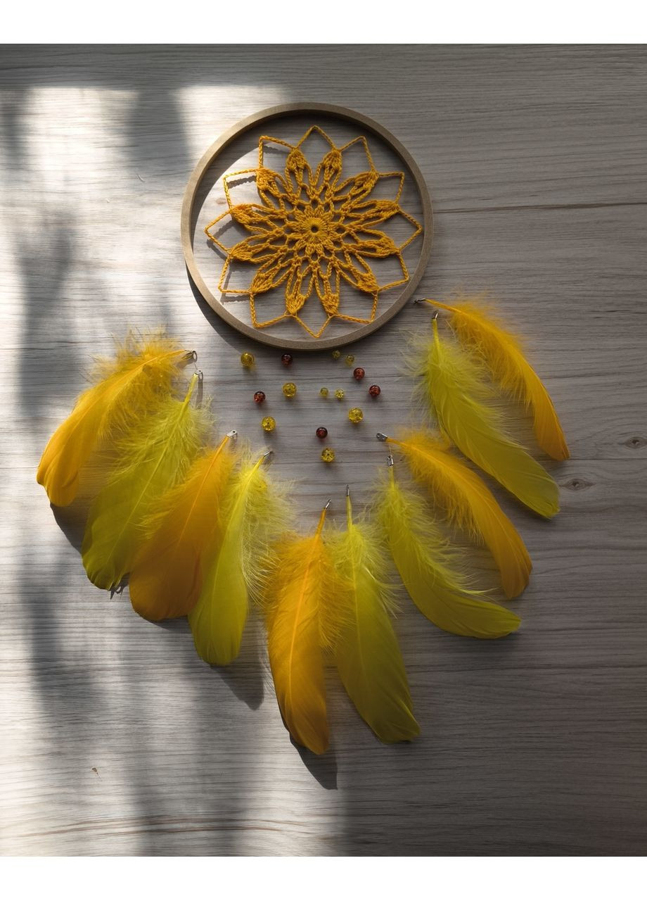 Авторский набор для творчества "Ловец снов" ярко-желтый Dream Studio (367983048)