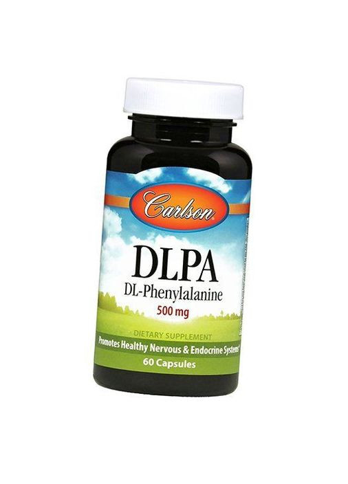 Фенилаланин, DLPA, 60капс (27353003) Carlson Labs (293255818)