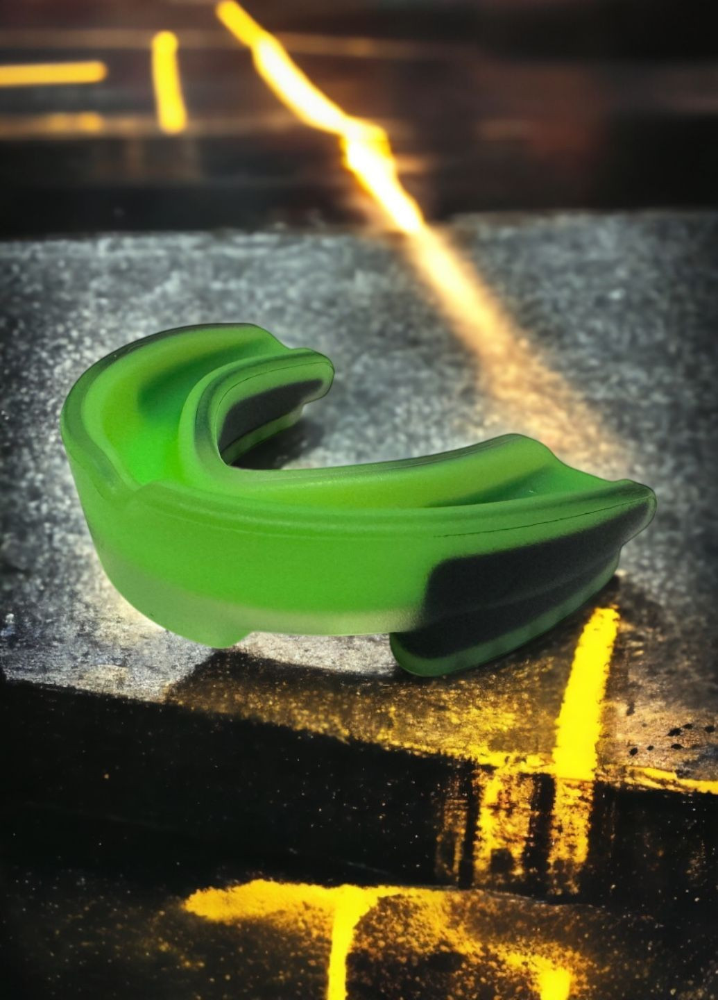 Капа для боксу боксерська мма боксу капу боксерів бокс GDragon Sport на зуби термопластик тришарова Зелена 1_1_L_6 No Brand (322456189)