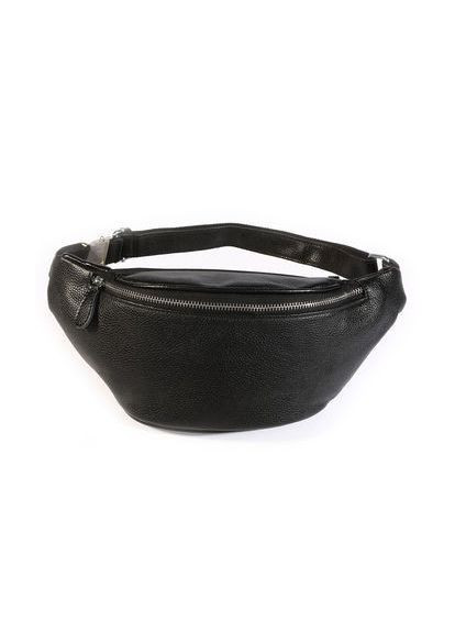 Стильна шкіряна сумка на пояс, чорна, Tiding 3036 No Brand (298853978)