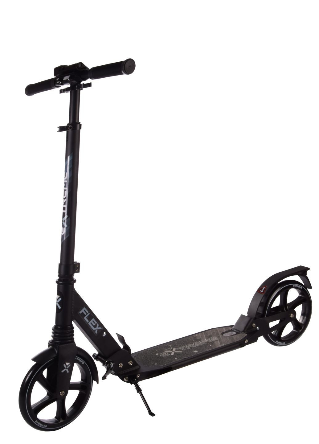 Самокат міський 2-х коліс. SK206 ЧОРНИЙ колеса 200 мм PU, алюміній Країна іграшок (292708043)