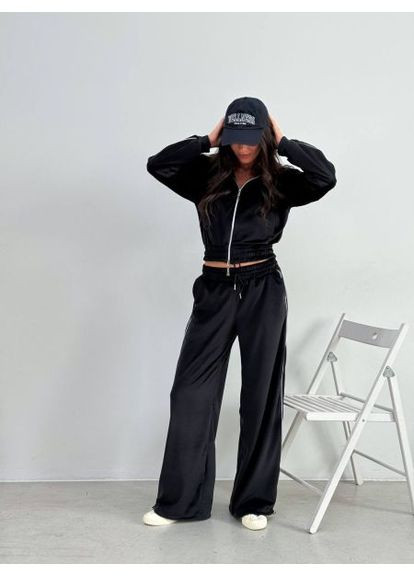 Женский велюровый костюм, на молнии, р. (ст. 001BT) No Brand (365963521)